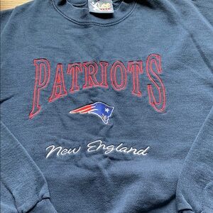 New England Patriots embroidered sweatshirt